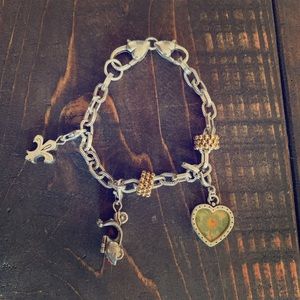 Brighton Paris charm bracelet